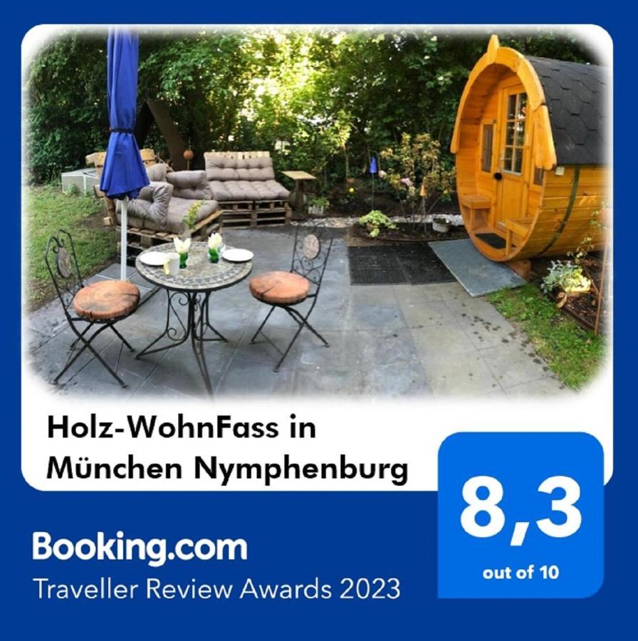 Apartament Holz-Wohnfass In Muenchen-Nymphenburg Zewnętrze zdjęcie